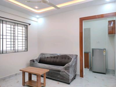 Living Room Image of 1000 Sq.ft 1 BHK Builder Floor for rent in BTM Layout Bengaluru for Rs. 24000