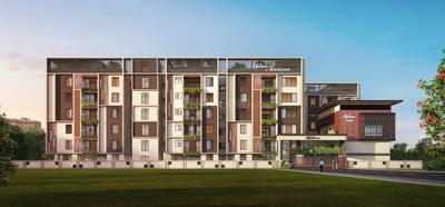Image of 1527 Sq.ft 2 BHK Apartment / Flat for sale in Saravanampatty, Coimbatore for Rs. 9700000
