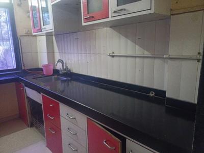 Kitchen Image of 520 Sq.ft 1 BHK Apartment / Flat for sale in Lodha Paradise, Thane West Thane for Rs. 7800000