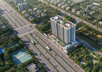 Image of 1577 Sq.ft 3 BHK Apartment / Flat for sale in Santiago Skyworld, Bhosari, Pune for Rs. 13500000