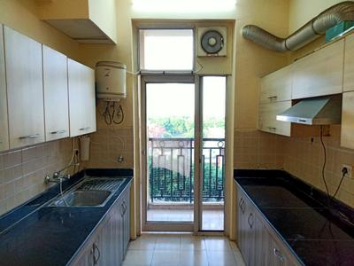Kitchen Image of 1750 Sq.ft 3 BHK Apartment / Flat for rent in Ansal Celebrity Garden, Sushant Golf City Lucknow for Rs. 32000