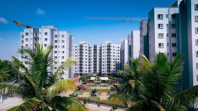 Image of 700 Sq.ft 2 BHK Apartment / Flat for rent in Bren Northern Lights, Kogilu, Bengaluru for Rs. 27000