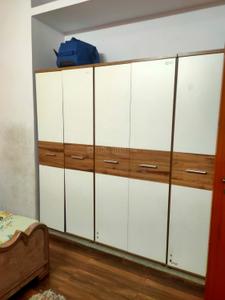 Bedroom Image of 1250 Sq.ft 1.5 BHK Builder Floor for rent in Gomti Nagar Lucknow for Rs. 18500