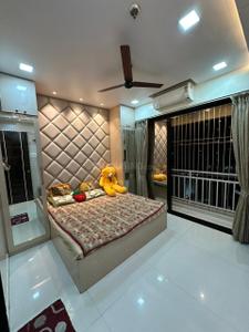 Bedroom Image of 1200 Sq.ft 2 BHK Penthouse for sale in Gami Reagan, Ghansoli Navi Mumbai for Rs. 21500000
