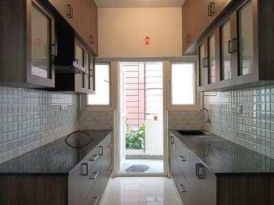 Kitchen Image of 549 Sq.ft 1 BHK Apartment / Flat for rent in Mahadevapura Bengaluru for Rs. 29500