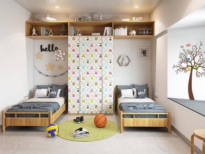 Bedroom Image of 1080 Sq.ft 2 BHK Apartment / Flat for sale in Pride Purple Park Titan, Hinjawadi Pune for Rs. 10300000