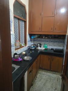 Kitchen Image of 1000 Sq.ft 2 BHK Builder Floor for rent in Alpha I Greater Noida for Rs. 7000