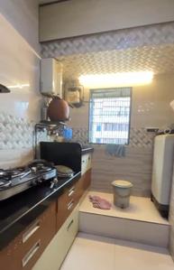 Kitchen Image of 1000 Sq.ft 2 BHK Apartment / Flat for rent in Khar West Mumbai for Rs. 120000