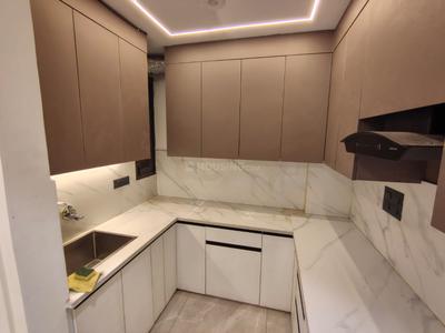 Kitchen Image of 520 Sq.ft 2 BHK Builder Floor for rent in Dwarka Mor New Delhi for Rs. 18500