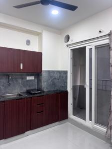 Kitchen Image of 600 Sq.ft 1 BHK Apartment / Flat for rent in Madhapur Hyderabad for Rs. 34000