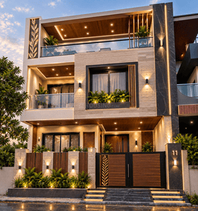 Image of 2200 Sq.ft 3 BHK Independent House for sale in Laabham Park, Rau, Indore for Rs. 12500000