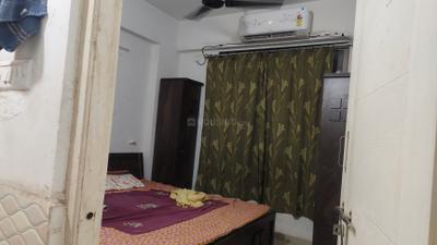 Bedroom Image of 666 Sq.ft 1 BHK Apartment / Flat for rent in Kalp Capitol Flora And Capitol Icon, Sargasan Gandhinagar for Rs. 20000