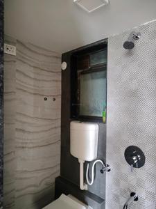 Common Bathroom Image of 480 Sq.ft 1 BHK Apartment / Flat for rent in Unique Greens, Thane West Thane for Rs. 16603