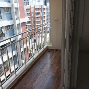 Balcony Image of 616 Sq.ft 2 BHK Apartment / Flat for rent in Nageshwar Solitaire Empire, Moshi Pune for Rs. 16000