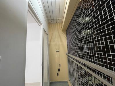 Balcony Image of 662 Sq.ft 2 BHK Apartment / Flat for rent in Urbanrise Revolution One, Padur Chennai for Rs. 24000