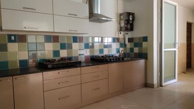 Kitchen Image of 3850 Sq.ft 4 BHK Apartment / Flat for rent in RMZ Latitude, Byatarayanapura Bengaluru for Rs. 230000