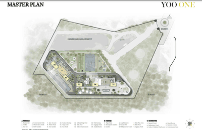 Image of 2559 Sq.ft 4 BHK Apartment / Flat for sale in Yoo One Phase I, Mohammed Wadi, Pune for Rs. 29000000