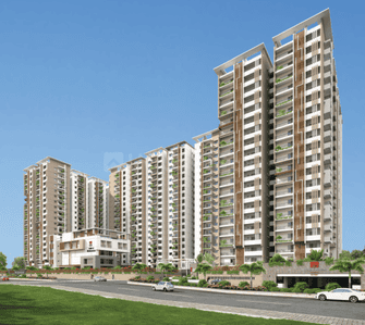 Image of 2600 Sq.ft 3 BHK Apartment / Flat for sale in Rajapushpa Regalia, Kokapet, Hyderabad for Rs. 33300000