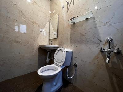 Bathroom Image of 500 Sq.ft 1 RK Independent House for rent in Indira Nagar Bengaluru for Rs. 30000
