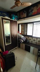 Bedroom Image of 700 Sq.ft 1.5 BHK Apartment / Flat for rent in Vashi Navi Mumbai for Rs. 32000
