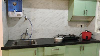 Kitchen Image of 1100 Sq.ft 2 BHK Apartment / Flat for rent in Whitefield Bengaluru for Rs. 40000