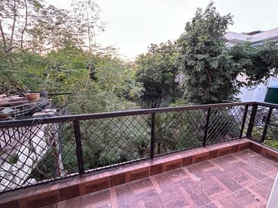 Balcony Image of 1500 Sq.ft 3 BHK Apartment / Flat for rent in Alaknanda New Delhi for Rs. 65000