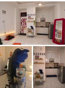 Kitchen Image of 1200 Sq.ft 2 BHK Builder Floor for rent in Sahastradhara Road Dehradun for Rs. 21000