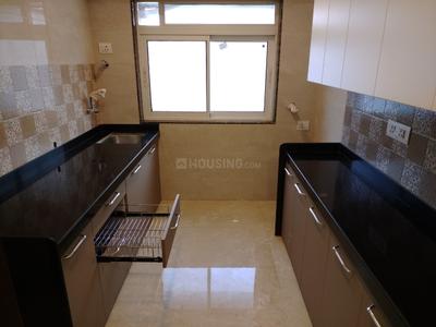 Kitchen Image of 690 Sq.ft 2 BHK Apartment / Flat for sale in Srishti Samarth, Bhandup West Mumbai for Rs. 14500000