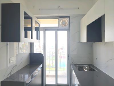 Kitchen Image of 1020 Sq.ft 2 BHK Apartment / Flat for sale in Mansarovar Pearl Gardens, Vasai West Vasai for Rs. 7080000