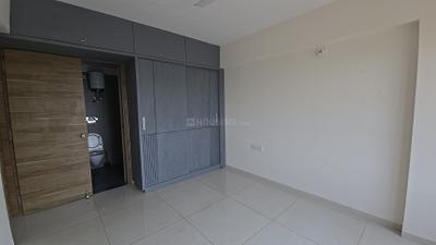 Bedroom Image of 1300 Sq.ft 3 BHK Apartment / Flat for rent in Shivalik Green View, Shantigram Ahmedabad for Rs. 80000