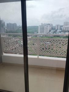 Balcony Image of 1050 Sq.ft 2 BHK Apartment / Flat for rent in Royal KP Stellar, Kondhwa Pune for Rs. 25000
