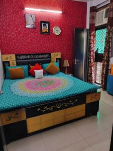 Bedroom Image of 1000 Sq.ft 2 BHK Builder Floor for sale in Vasundhara Ghaziabad for Rs. 6500000
