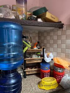 Kitchen Image of 840 Sq.ft 1 BHK Independent House for rent in Girdharpur Mathura for Rs. 8500