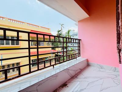 Balcony Image of 656 Sq.ft 2 BHK Apartment / Flat for sale in Hindmotor Hooghly for Rs. 1738400