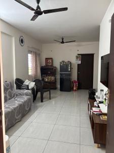 Living Room Image of 1000 Sq.ft 2 BHK Apartment / Flat for rent in Ramky Truspace Aspire, Quthbullapur Hyderabad for Rs. 27000