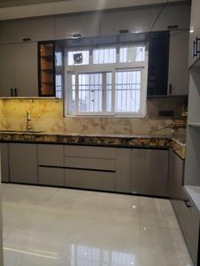 Kitchen Image of 1600 Sq.ft 3 BHK Apartment / Flat for rent in Freedom Fighters Enclave New Delhi for Rs. 60000