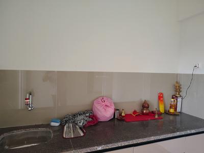 Kitchen Image of 710 Sq.ft 1 BHK Apartment / Flat for rent in Cosmos 27 GBR, Kasarvadavali Thane for Rs. 17006