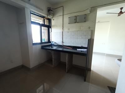 Kitchen Image of 550 Sq.ft 1 BHK Apartment / Flat for sale in Haware Dahlia Bldg A D And E, Kasarvadavali Thane for Rs. 4099999