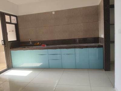 Kitchen Image of 2333 Sq.ft 3 BHK Apartment / Flat for rent in Shivalik Green View, Shantigram Ahmedabad for Rs. 54000