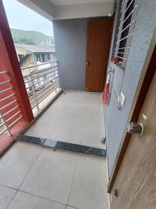 Balcony Image of 929 Sq.ft 2 BHK Apartment / Flat for rent in Sahayog Anand, Godoli Satara for Rs. 11000