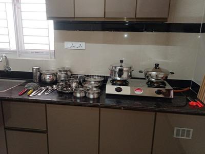 Kitchen Image of 650 Sq.ft 2 BHK Apartment / Flat for rent in Peelamedu Coimbatore for Rs. 35000