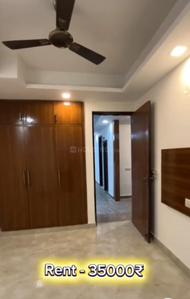 Bedroom Image of 1200 Sq.ft 3 BHK Builder Floor for rent in Vaishali Ghaziabad for Rs. 35000
