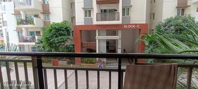 Balcony Image of 1280 Sq.ft 2 BHK Apartment / Flat for sale in Aparna Cyber Life, Nallagandla Hyderabad for Rs. 13000000