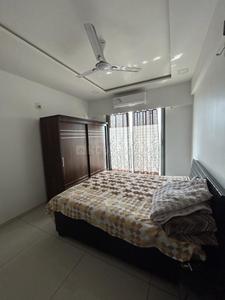 Bedroom Image of 1121 Sq.ft 2 BHK Apartment / Flat for rent in Shikshapatri The Sky Court, Sargasan Gandhinagar for Rs. 26000