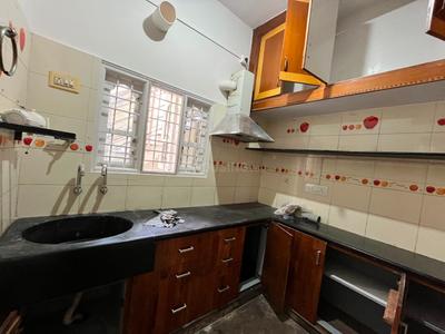 Kitchen Image of 1200 Sq.ft 2 BHK Builder Floor for rent in Anchepalya Bengaluru for Rs. 20500