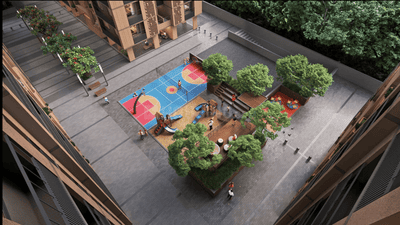 Image of 1710 Sq.ft 3 BHK Apartment / Flat for sale in Resset Good Earth, Ghuma, Ahmedabad for Rs. 7500000