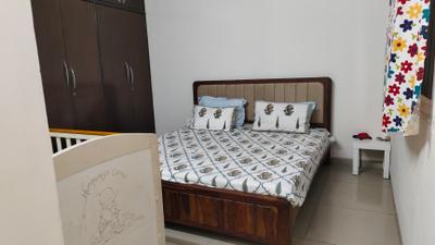 Bedroom Image of 1500 Sq.ft 3 BHK Apartment / Flat for rent in Halasuru Bengaluru for Rs. 55000