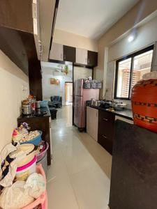 Kitchen Image of 990 Sq.ft 2 BHK Apartment / Flat for sale in Millennium Sanidhya Flora, New Ranip Ahmedabad for Rs. 4700000