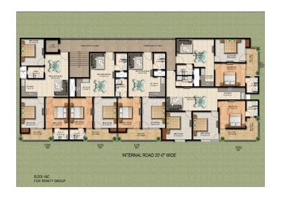 Image of 1390 Sq.ft 3 BHK Apartment / Flat for sale in Noida Extension, Greater Noida for Rs. 5100000