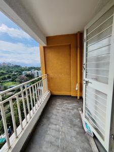 Balcony Image of 980 Sq.ft 2 BHK Apartment / Flat for rent in Panchratna Hills, Katraj Pune for Rs. 19500